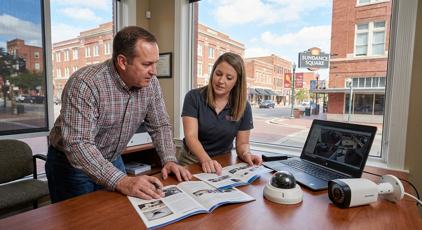 Choosing Security Cameras for Your Fort Worth Business