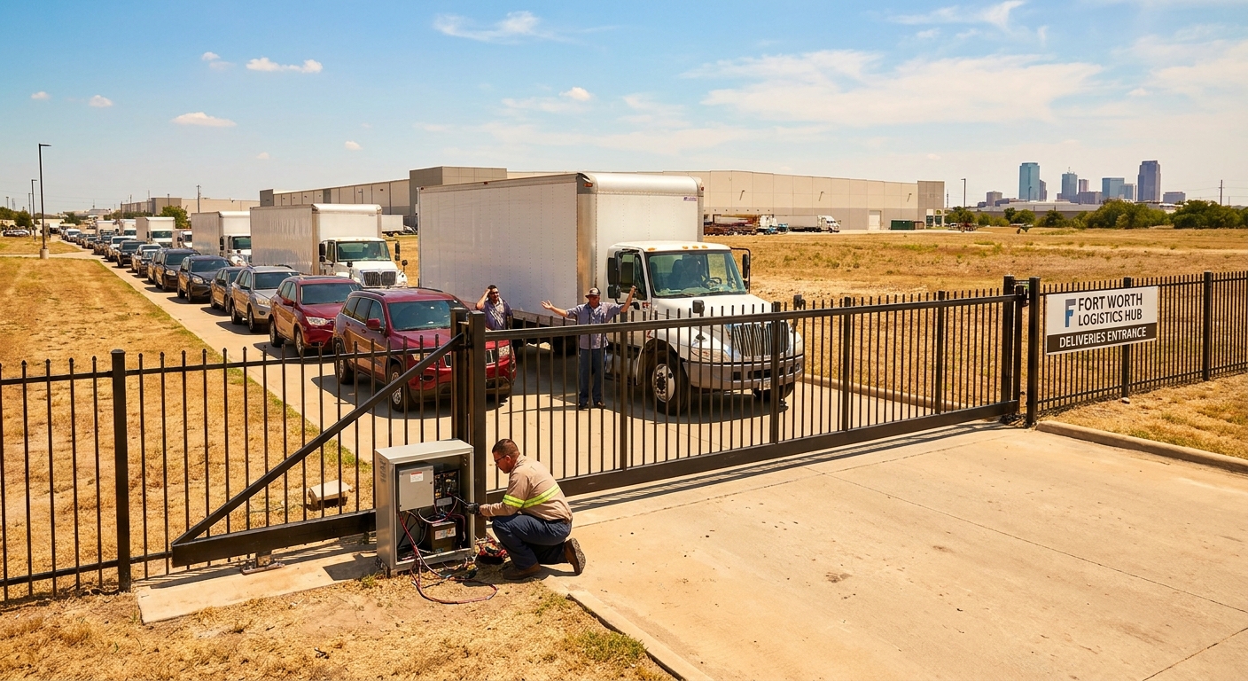 Are Automatic Gates in Fort Worth Causing Delays at Your Business?