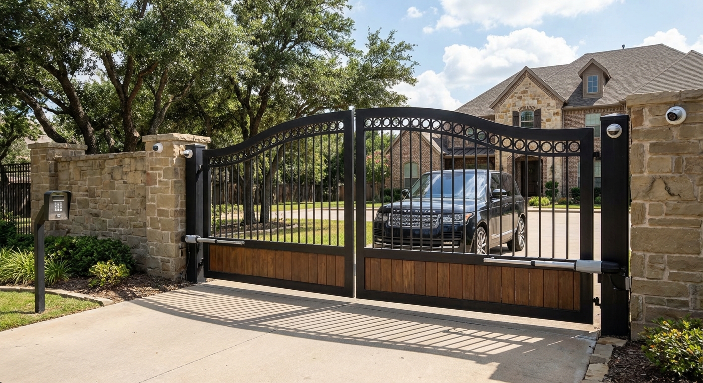 How Automatic Gates Can Boost Property Security in Fort Worth