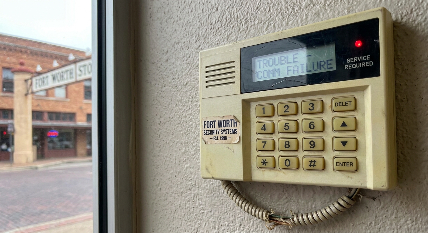Signs Your Fort Worth Business Burglar Alarm Needs an Upgrade