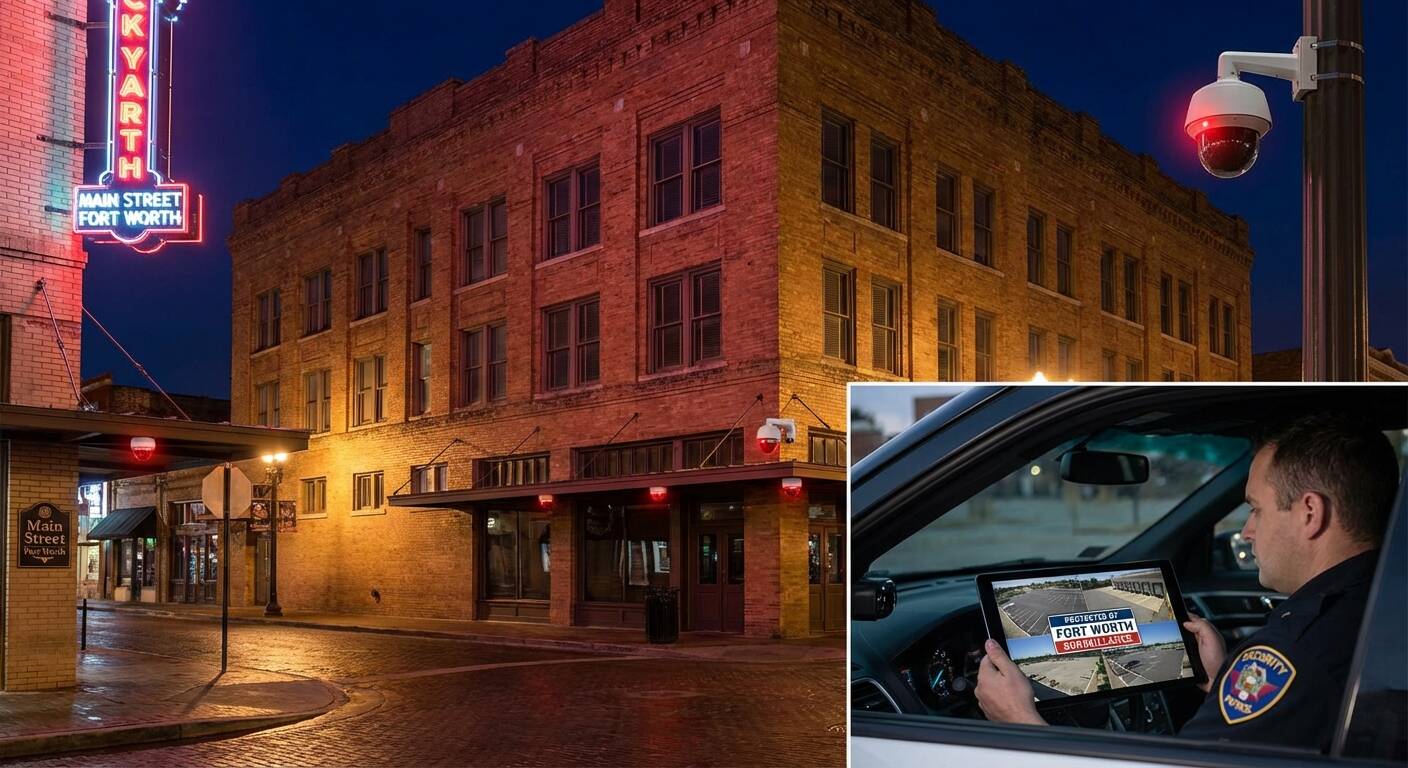 How Surveillance Cameras Help Protect Fort Worth Properties After Hours