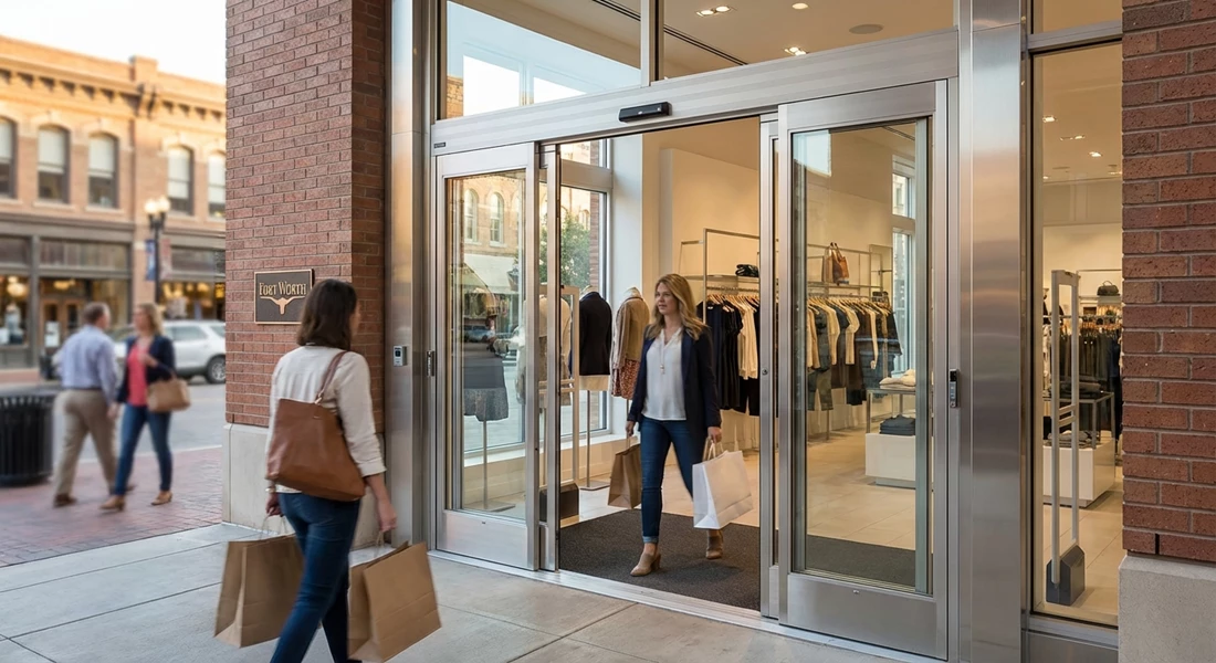 Automatic Door Systems for Forth Worth Retail Stores