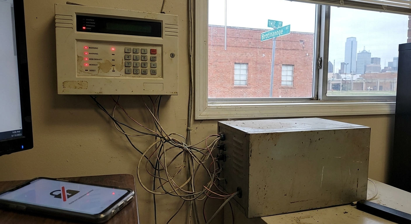Fort Worth business burglar alarm system upgrade needed